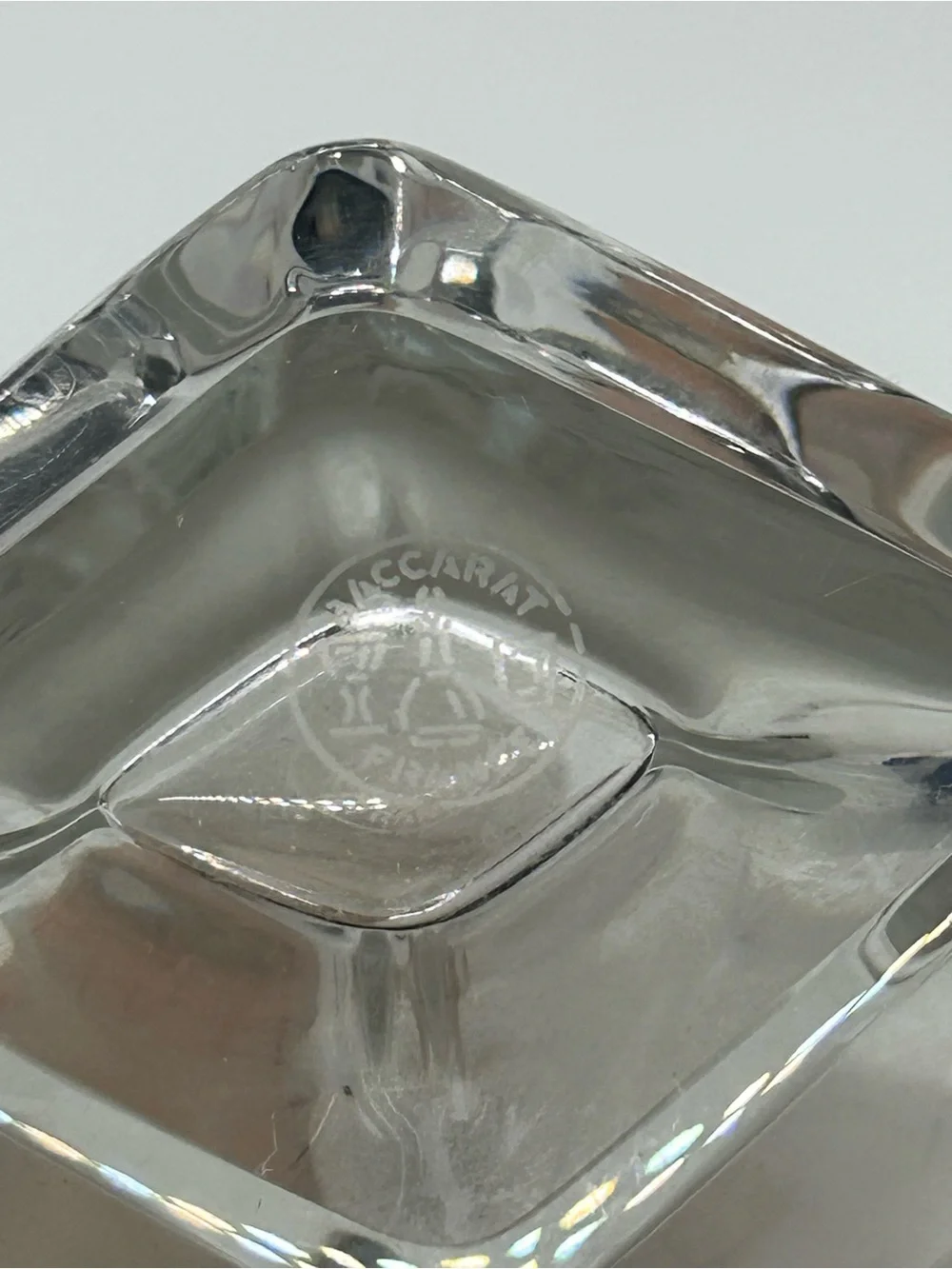 Baccarat Crystal Lotus Vase 6”